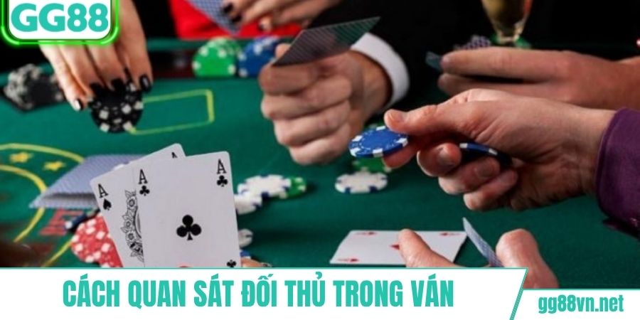 Mẹo quan sát và đọc vị đối thủ trong ván
